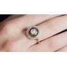 Bague dentelle rubis