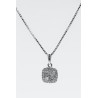 collier pierre carrée